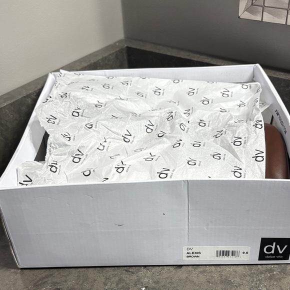 Dolce Vita Brown Heeled Ankle Boots - Picture 15 of 15